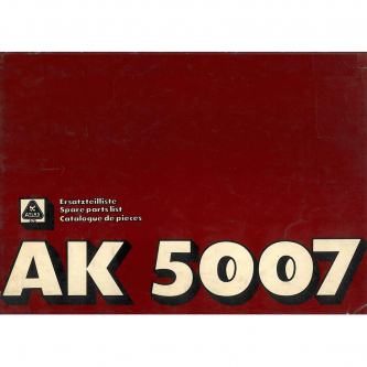 Atlas AK 5007 Parts Catalog